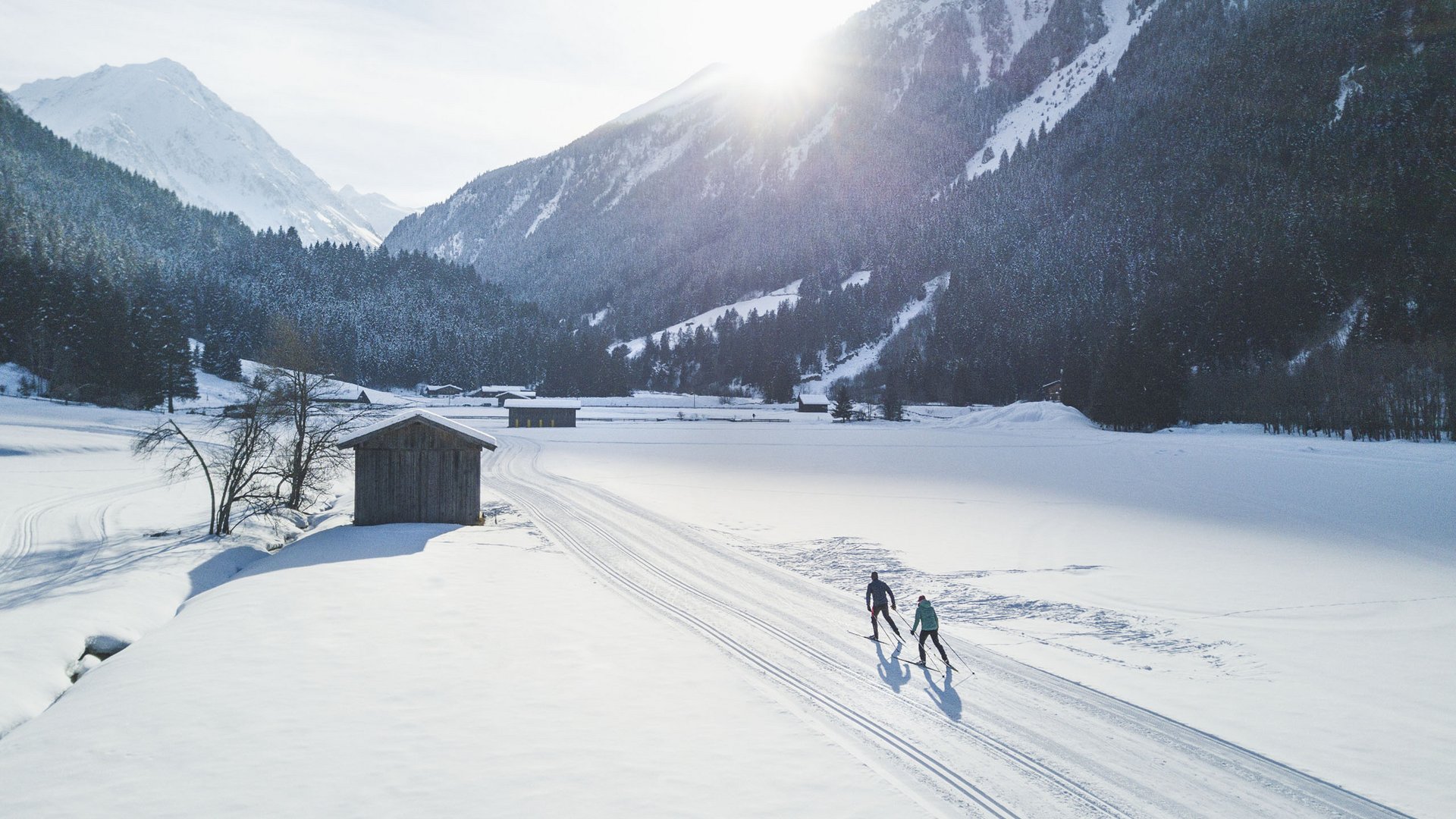 Sanft und genüsslich: Langlauf im Stubaital